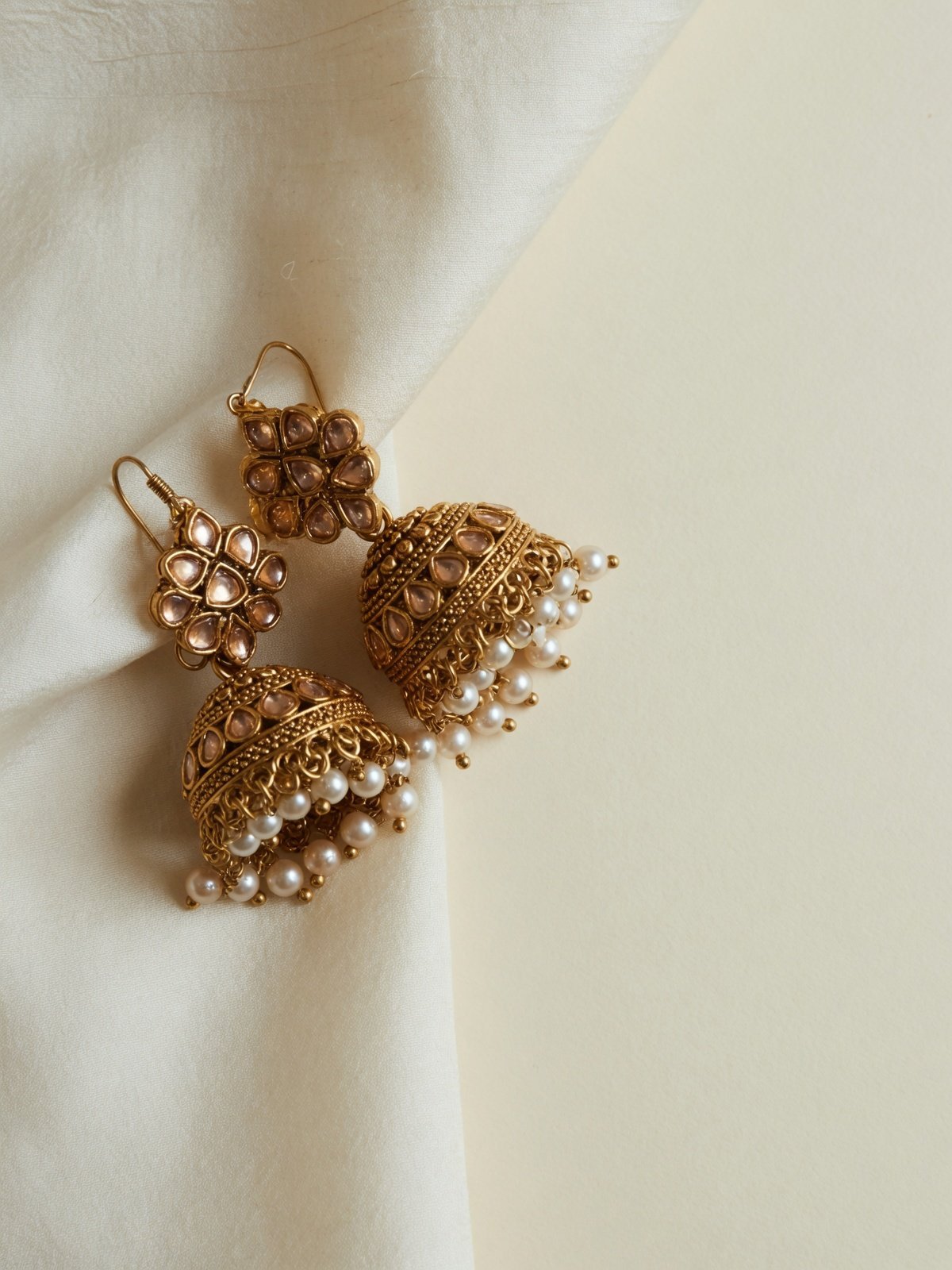 Chandni Gold Jhumka